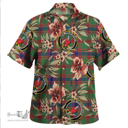 Scottish Logan Light Modern Clan Tartan Hawaiian Shirt - Tropical Old Style Scottish Plaid Tartan Plaid