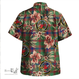 Scottish Logan Light Modern Clan Tartan Hawaiian Shirt - Tropical Old Style Scottish Plaid Tartan Plaid