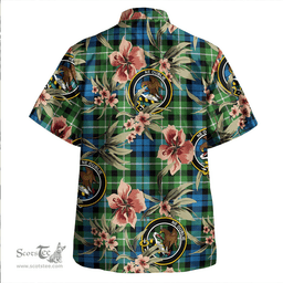 Scottish Graham of Montrose Ancient Clan Tartan Hawaiian Shirt - Tropical Old Style Scottish Plaid Tartan Plaid