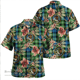 Scottish Graham of Montrose Ancient Clan Tartan Hawaiian Shirt - Tropical Old Style Scottish Plaid Tartan Plaid
