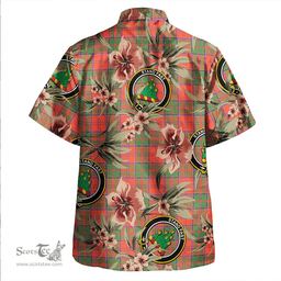 Scottish Grant Ancient Clan Tartan Hawaiian Shirt - Tropical Old Style Scottish Plaid Tartan Plaid