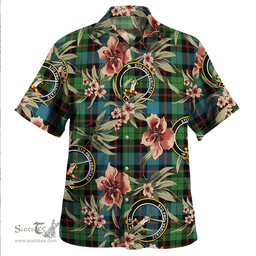 Scottish Guthrie Ancient Clan Tartan Hawaiian Shirt - Tropical Old Style Scottish Plaid Tartan Plaid