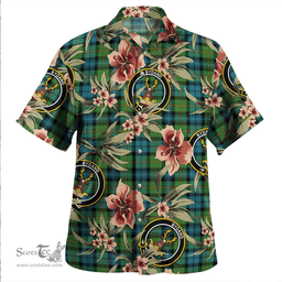 Scottish Gordon Ancient Clan Tartan Hawaiian Shirt - Tropical Old Style Scottish Plaid Tartan Plaid