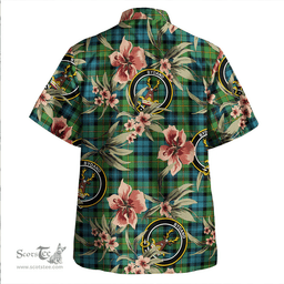 Scottish Gordon Ancient Clan Tartan Hawaiian Shirt - Tropical Old Style Scottish Plaid Tartan Plaid