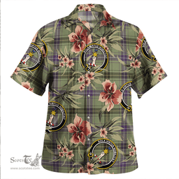 Scottish Henderson Weathered Clan Tartan Hawaiian Shirt - Tropical Old Style Scottish Plaid Tartan Plaid