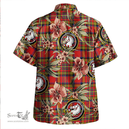 Scottish Hepburn Modern Clan Tartan Hawaiian Shirt - Tropical Old Style Scottish Plaid Tartan Plaid