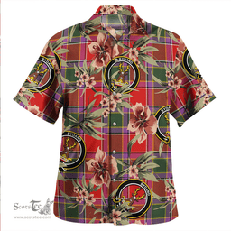 Scottish Gordon of Abergeldie Modern Clan Tartan Hawaiian Shirt - Tropical Old Style Scottish Plaid Tartan Plaid