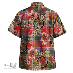 Scottish Gordon of Abergeldie Modern Clan Tartan Hawaiian Shirt - Tropical Old Style Scottish Plaid Tartan Plaid