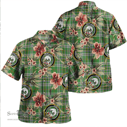 Scottish Kennedy Ancient Clan Tartan Hawaiian Shirt - Tropical Old Style Scottish Plaid Tartan Plaid