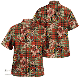 Scottish Lumsden of Kintore Ancient Clan Tartan Hawaiian Shirt - Tropical Old Style Scottish Plaid Tartan Plaid