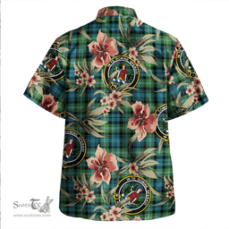 Scottish Lyon (Liall/Lyall/Lyle) Ancient Clan Tartan Hawaiian Shirt - Tropical Old Style Scottish Plaid Tartan Plaid