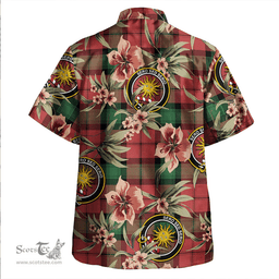 Scottish Kerr Ancient Clan Tartan Hawaiian Shirt - Tropical Old Style Scottish Plaid Tartan Plaid