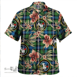 Scottish Gammell Ancient Clan Tartan Hawaiian Shirt - Tropical Old Style Scottish Plaid Tartan Plaid