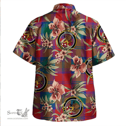 Scottish Fotheringham Modern Clan Tartan Hawaiian Shirt - Tropical Old Style Scottish Plaid Tartan Plaid