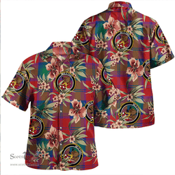 Scottish Fotheringham Modern Clan Tartan Hawaiian Shirt - Tropical Old Style Scottish Plaid Tartan Plaid