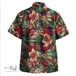 Scottish Fraser of Altyre Modern Clan Tartan Hawaiian Shirt - Tropical Old Style Scottish Plaid Tartan Plaid