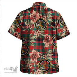 Scottish Fulton 1999 Modern Clan Tartan Hawaiian Shirt - Tropical Old Style Scottish Plaid Tartan Plaid