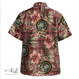 Scottish Innes Red Ancient Clan Tartan Hawaiian Shirt - Tropical Old Style Scottish Plaid Tartan Plaid