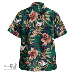 Scottish Lockhart Modern Clan Tartan Hawaiian Shirt - Tropical Old Style Scottish Plaid Tartan Plaid