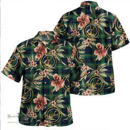 Scottish Gordon Modern Clan Tartan Hawaiian Shirt - Tropical Old Style Scottish Plaid Tartan Plaid