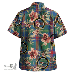 Scottish Hart Modern Clan Tartan Hawaiian Shirt - Tropical Old Style Scottish Plaid Tartan Plaid