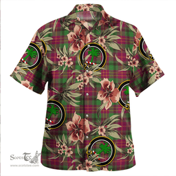 Scottish Leighton Modern Clan Tartan Hawaiian Shirt - Tropical Old Style Scottish Plaid Tartan Plaid