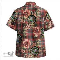 Scottish Innes Clan Tartan Hawaiian Shirt - Tropical Old Style Scottish Plaid Tartan Plaid