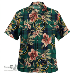 Scottish Keith (Austin) Modern Clan Tartan Hawaiian Shirt - Tropical Old Style Scottish Plaid Tartan Plaid