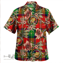 Scottish Fullerton Clan Tartan Hawaiian Shirt - Tropical Old Style Scottish Plaid Tartan Plaid