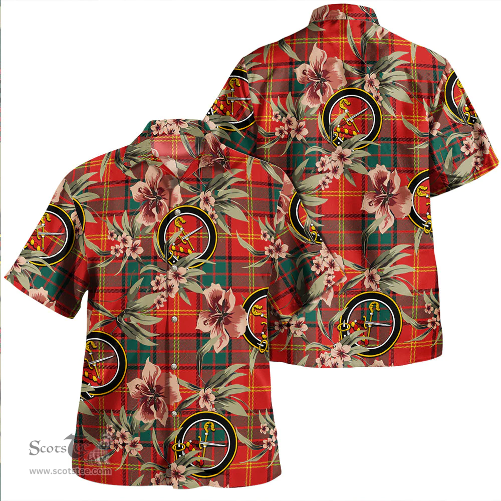Scottish Kirk Modern Clan Tartan Hawaiian Shirt - Tropical Old Style Scottish Plaid Tartan Plaid