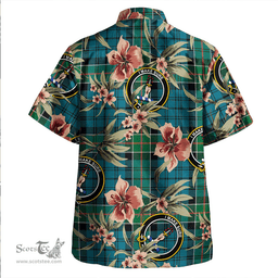 Scottish Kirkpatrick Clan Tartan Hawaiian Shirt - Tropical Old Style Scottish Plaid Tartan Plaid