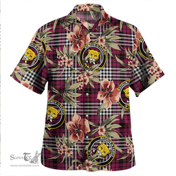 Scottish Little of Morton Rigg Modern Clan Tartan Hawaiian Shirt - Tropical Old Style Scottish Plaid Tartan Plaid
