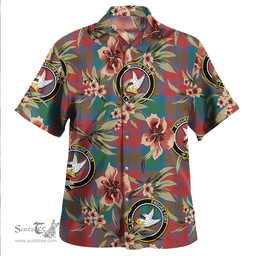 Scottish Lindsay Ancient Clan Tartan Hawaiian Shirt - Tropical Old Style Scottish Plaid Tartan Plaid