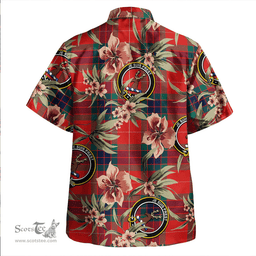 Scottish Fraser Modern Clan Tartan Hawaiian Shirt - Tropical Old Style Scottish Plaid Tartan Plaid