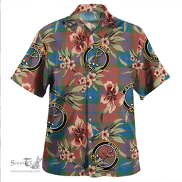 Scottish Fraser of Boblainy Hugh Ancient Clan Tartan Hawaiian Shirt - Tropical Old Style Scottish Plaid Tartan Plaid