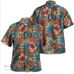Scottish Fraser of Boblainy Hugh Ancient Clan Tartan Hawaiian Shirt - Tropical Old Style Scottish Plaid Tartan Plaid