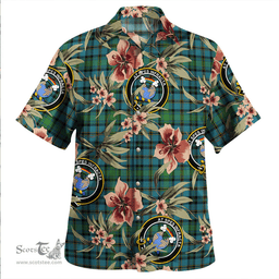 Scottish Hope Vere Ancient Clan Tartan Hawaiian Shirt - Tropical Old Style Scottish Plaid Tartan Plaid