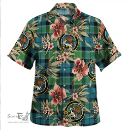 Scottish Graham of Menteith Ancient Clan Tartan Hawaiian Shirt - Tropical Old Style Scottish Plaid Tartan Plaid