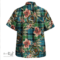 Scottish Graham of Menteith Ancient Clan Tartan Hawaiian Shirt - Tropical Old Style Scottish Plaid Tartan Plaid