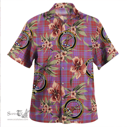 Scottish Fraser of Reelig Ancient Clan Tartan Hawaiian Shirt - Tropical Old Style Scottish Plaid Tartan Plaid