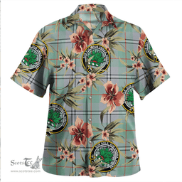 Scottish Irvine of Glentulchan Ancient Clan Tartan Hawaiian Shirt - Tropical Old Style Scottish Plaid Tartan Plaid