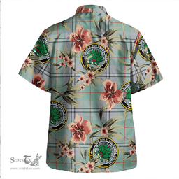 Scottish Irvine of Glentulchan Ancient Clan Tartan Hawaiian Shirt - Tropical Old Style Scottish Plaid Tartan Plaid