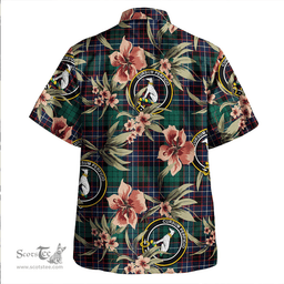 Scottish Hunter of Peebleshire Modern Clan Tartan Hawaiian Shirt - Tropical Old Style Scottish Plaid Tartan Plaid