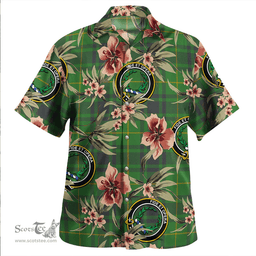 Scottish MacArthur Ancient Clan Tartan Hawaiian Shirt - Tropical Old Style Scottish Plaid Tartan Plaid