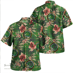 Scottish MacArthur Ancient Clan Tartan Hawaiian Shirt - Tropical Old Style Scottish Plaid Tartan Plaid