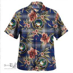 Scottish Kinnaird Modern Clan Tartan Hawaiian Shirt - Tropical Old Style Scottish Plaid Tartan Plaid