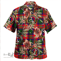 Scottish Hopkirk Clan Tartan Hawaiian Shirt - Tropical Old Style Scottish Plaid Tartan Plaid