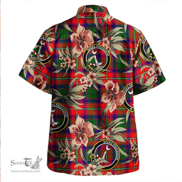 Scottish Hopkirk Clan Tartan Hawaiian Shirt - Tropical Old Style Scottish Plaid Tartan Plaid