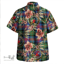 Scottish Logan Modern Clan Tartan Hawaiian Shirt - Tropical Old Style Scottish Plaid Tartan Plaid