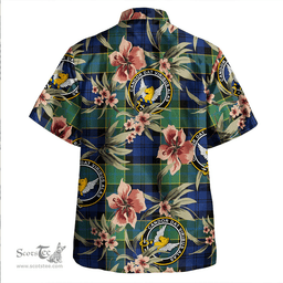 Scottish Hogarth Modern Clan Tartan Hawaiian Shirt - Tropical Old Style Scottish Plaid Tartan Plaid